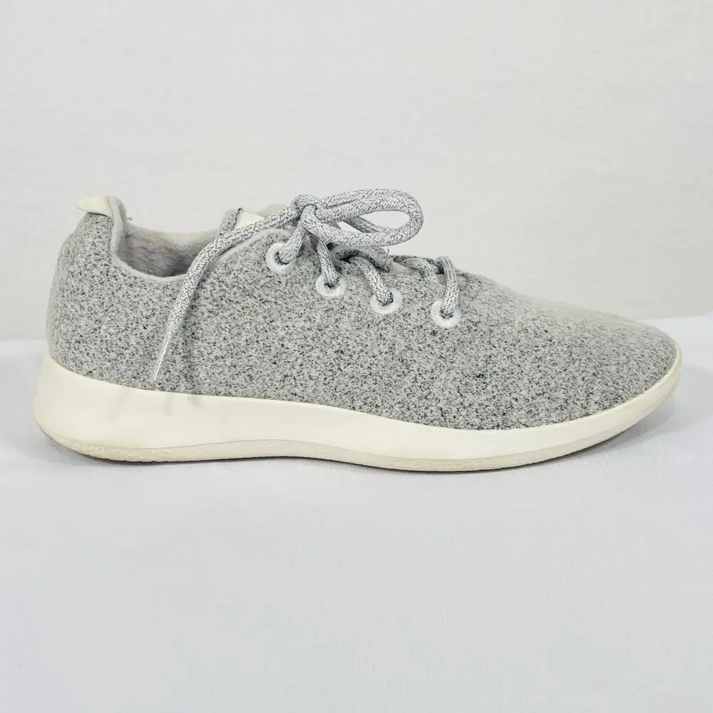 Allbirds Wool Runners Womens 10 Gray Soft Body Low Top Comfort Shoes Trainers